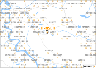 map of Nam Sơn