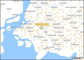 map of Namsŭng