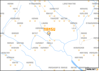 map of Namsu