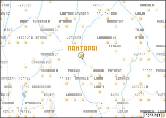 map of Nam-tapai