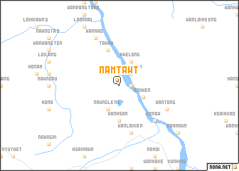 map of Namtawt
