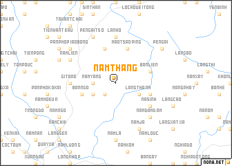 map of Nam Thang