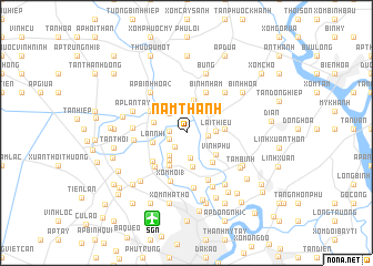 map of Nam Thanh