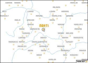 map of Namti