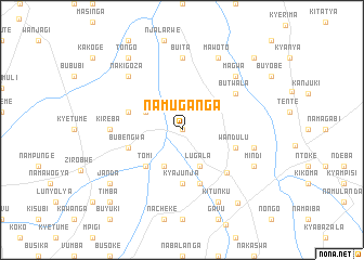 map of Namuganga