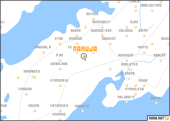map of Namuja