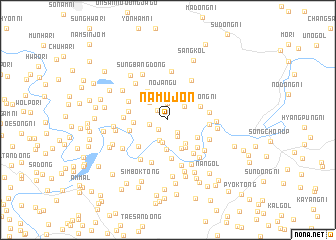 map of Namujŏn