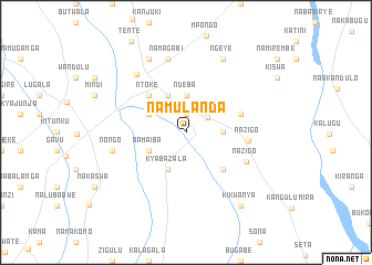 map of Namulanda