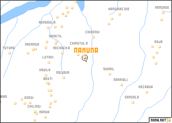 map of Namuna