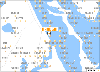 map of Namushi