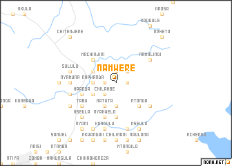 map of Namwere