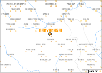 map of Namyamhsai