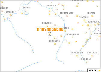 map of Namyang-dong