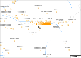 map of Namyang-dong