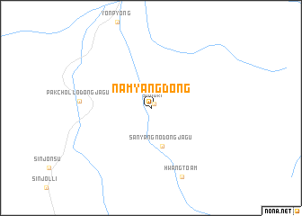 map of Namyang-dong