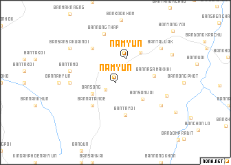 map of Nam Yun