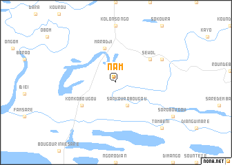 map of Nam