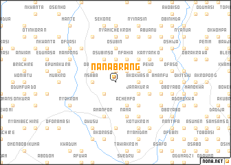 map of Nanabrang