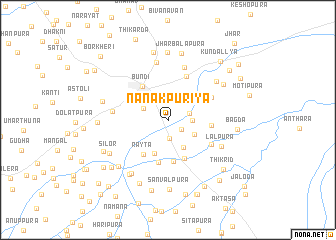 map of Nānakpuriya