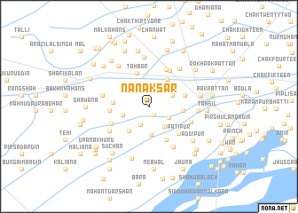 map of Nānaksar