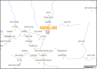 map of Nanalian