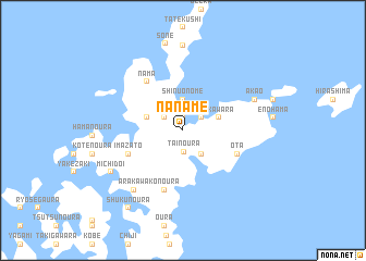 map of Naname