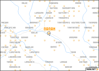 map of Na Nam