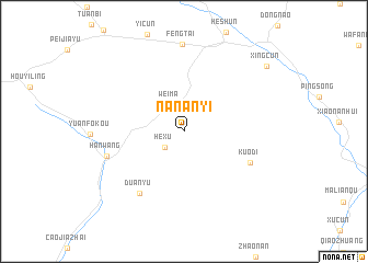 map of Nan\