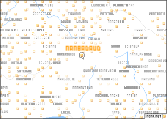 map of Nan Badaud