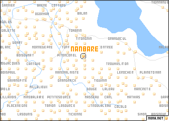 map of Nan Baré