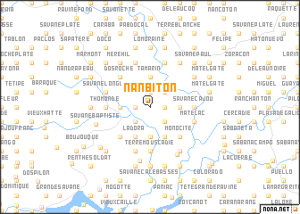 map of Nan Biton