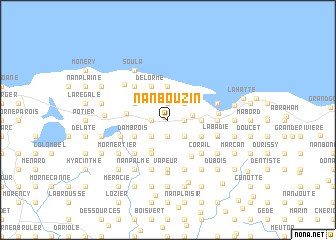 map of Nan Bouzin