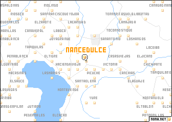 map of Nance Dulce
