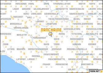 map of Nan Chaîne