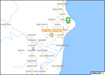 map of Nan-ch\