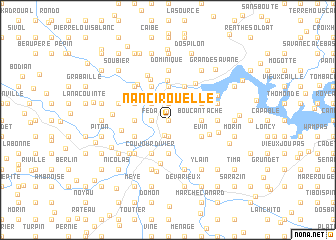 map of Nan Cirouelle