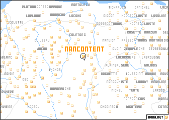 map of Nan Content