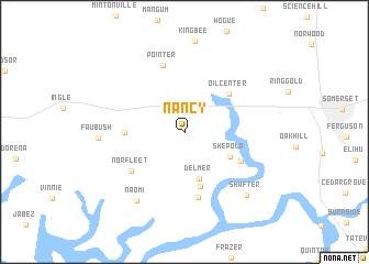 map of Nancy