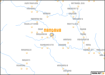 map of Nandawa