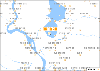 map of Nandaw