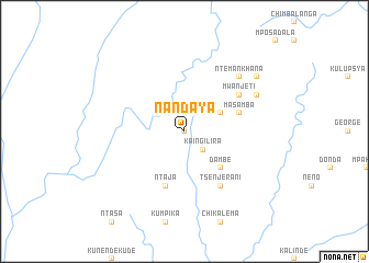 map of Nandaya