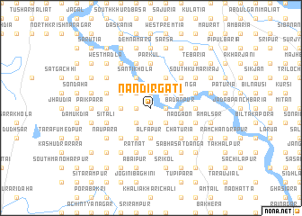 map of Nandirgāti