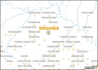 map of Nandivogo