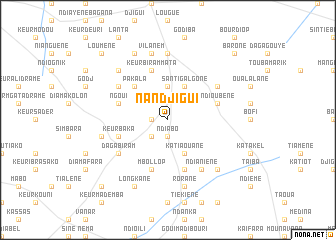 map of Nandjigui