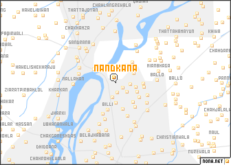 map of Nandkāna