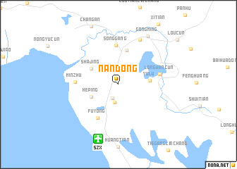 map of Nandong