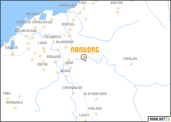 map of Nandong