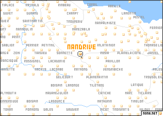 map of Nan Drivé