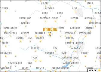 map of Nandru