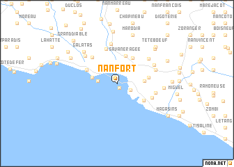 map of Nan Fort